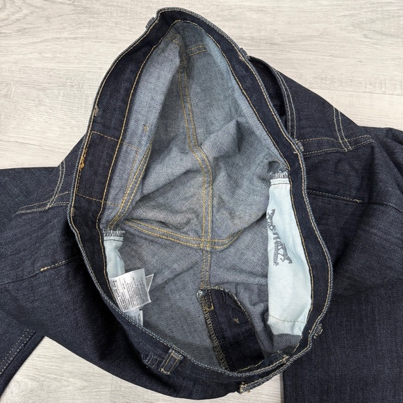 Levi's Men's 559 Deep Indigo Relaxed Straight Fit Jeans W38 - Picture 15 of 17